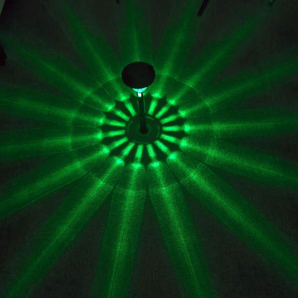 4-Pack LED Waterproof Black Modern Intelligent Solar Lights Outdoor Lawn Lamp - Image 6