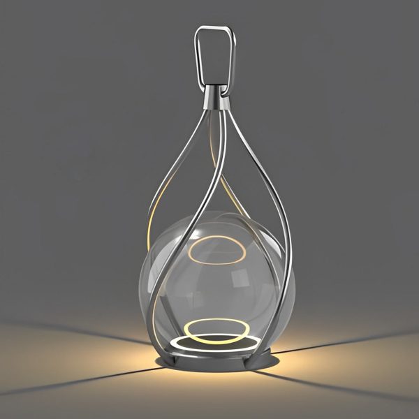 Creative Metal LED Waterproof USB Rechargeable Portable Night Lights - Image 7