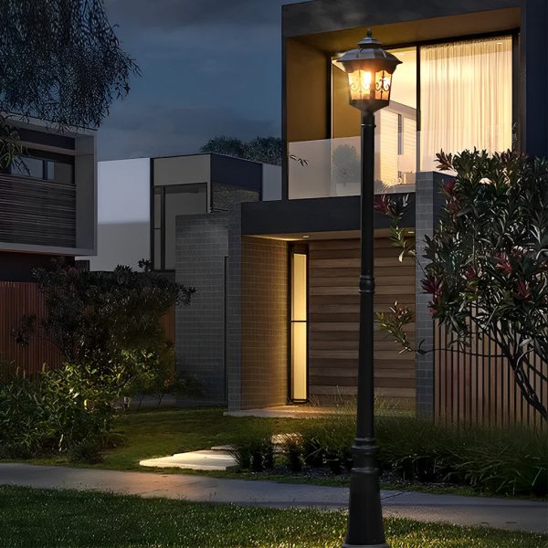 Retro Minimalist LED Waterproof European Style Garden Lamp Post Lights - Image 7