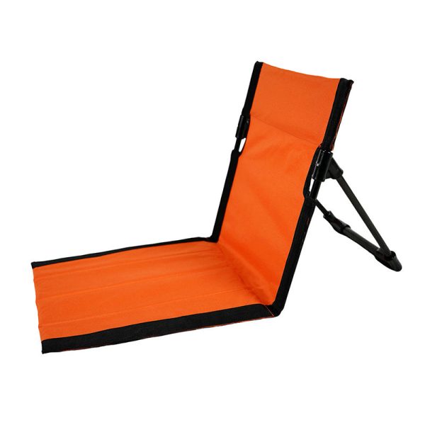 Modern Simplicity Oxford Fabric Aluminum Rectangular Foldable Camping Back Chair For Outdoor Patio - Image 18