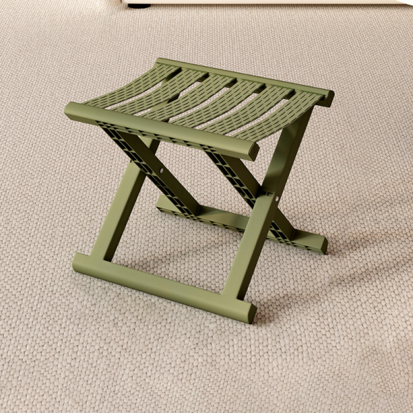 Contemporary Industrial PP TPE Square Foldable Camping Low Stool Portable For Outdoor And Living Room - Image 16