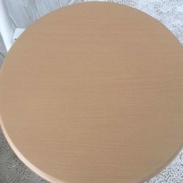 Modern Minimalist Round Carbon Steel MDF Leather Sponge Foldable Bar Stool Backrest Footrest For Kitchen - Image 14