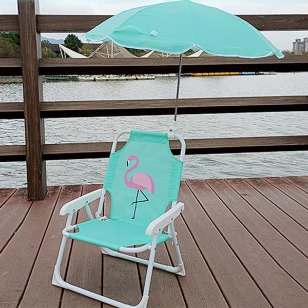 Contemporary Creative Kids PP Metal Square Cartoon Outdoor Foldable Recliner Backrest Sunshade For Outdoor - Image 19