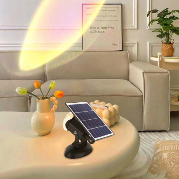 Modern Simplicity Solar Waterproof Aluminum Crystal Camera-Shaped LED Outdoor Light Ambient Spotlight For Garden And Outdoor Patio - Image 8