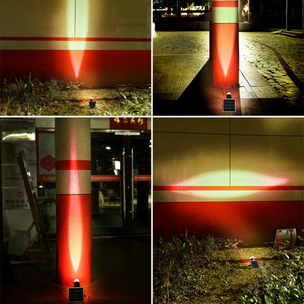 Modern Simplicity Solar Waterproof Aluminum Crystal Camera-Shaped LED Outdoor Light Ambient Spotlight For Garden And Outdoor Patio - Image 27