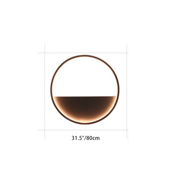 Contemporary Scandinavian Waterproof Round Hexagonal Semicircular Trapezoidal Stainless Steel Aluminum LED Outdoor Wall Sconce Lamp For Garden - Image 5