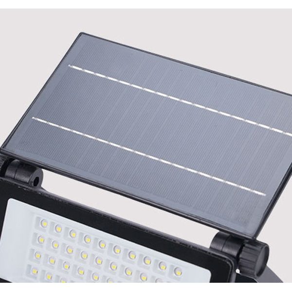Contemporary Industrial Aluminum Glass Radar Human Body Sensing LED Solar Outdoor Wall Sconce Lamp For Garden - Image 6