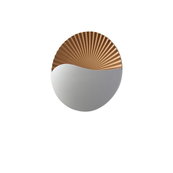 Modern Simplicity Aluminum PC Round LED Outdoor Wall Sconce Lamp For Garden - Image 18