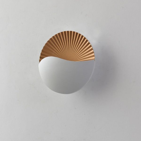 Modern Simplicity Aluminum PC Round LED Outdoor Wall Sconce Lamp For Garden - Image 15