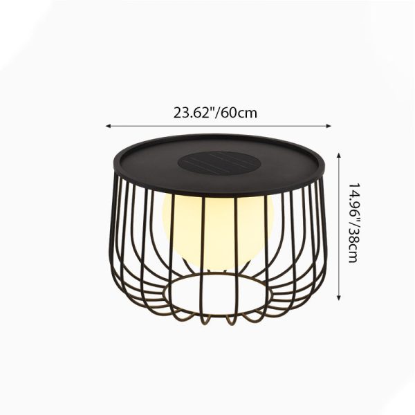 Modern Simplicity Openwork Round Orb Solar PE Stainless Steel LED Outdoor Landscape For Outdoor Patio - Image 5