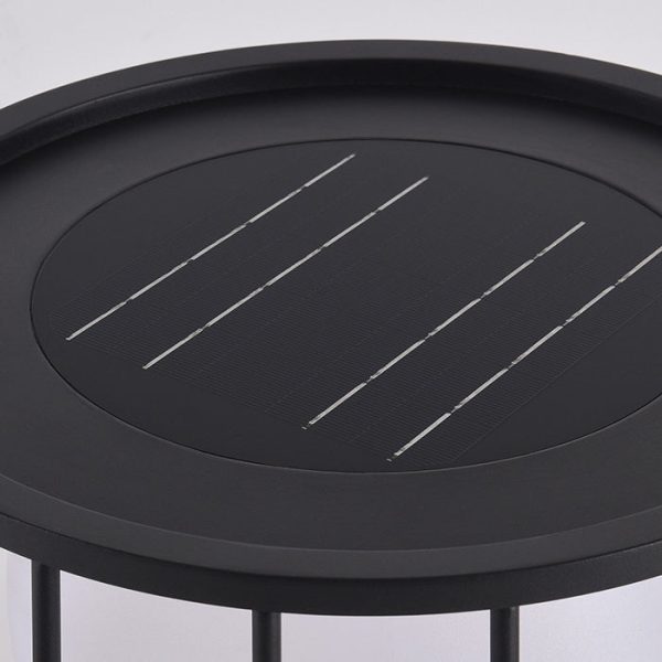 Modern Simplicity Openwork Round Orb Solar PE Stainless Steel LED Outdoor Landscape For Outdoor Patio - Image 8