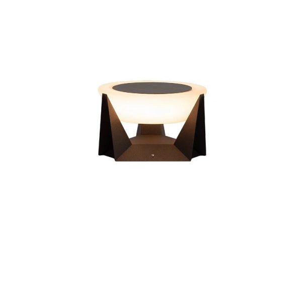 Modern Simplicity Solar Waterproof Stainless Steel PC Round LED Landscape Lighting Outdoor Light For Outdoor Patio - Image 22