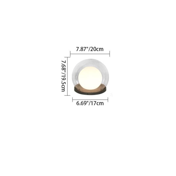 Modern Simplicity Solar Waterproof Stainless Steel PE PMMA Ball Moon 1-Light Outdoor Light For Garden - Image 6