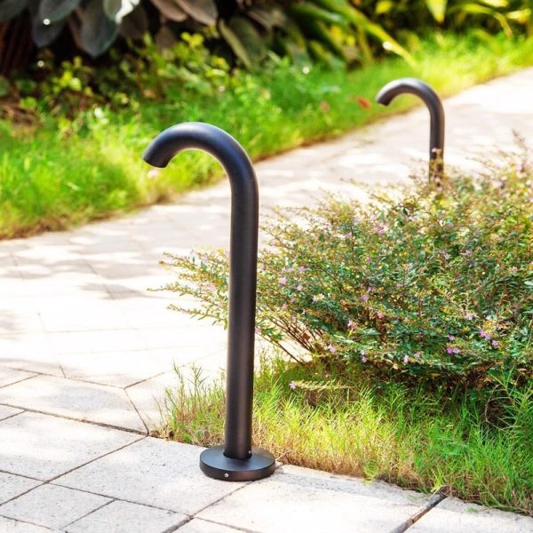 Contemporary Industrial Waterproof Aluminum Reinforced Glass Bent Tube LED Outdoor Light Landscape Lighting For Garden - Image 3