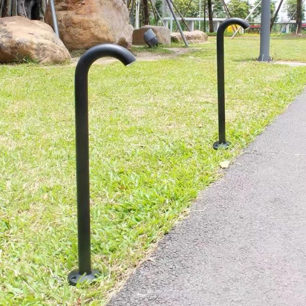 Contemporary Industrial Waterproof Aluminum Reinforced Glass Bent Tube LED Outdoor Light Landscape Lighting For Garden - Image 4