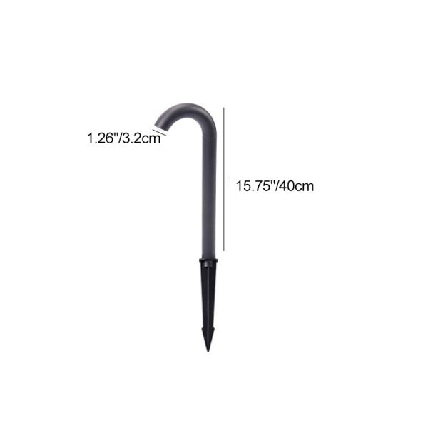 Contemporary Industrial Waterproof Aluminum Reinforced Glass Bent Tube LED Outdoor Light Landscape Lighting For Garden - Image 10