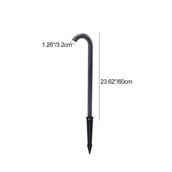 Contemporary Industrial Waterproof Aluminum Reinforced Glass Bent Tube LED Outdoor Light Landscape Lighting For Garden - Image 12