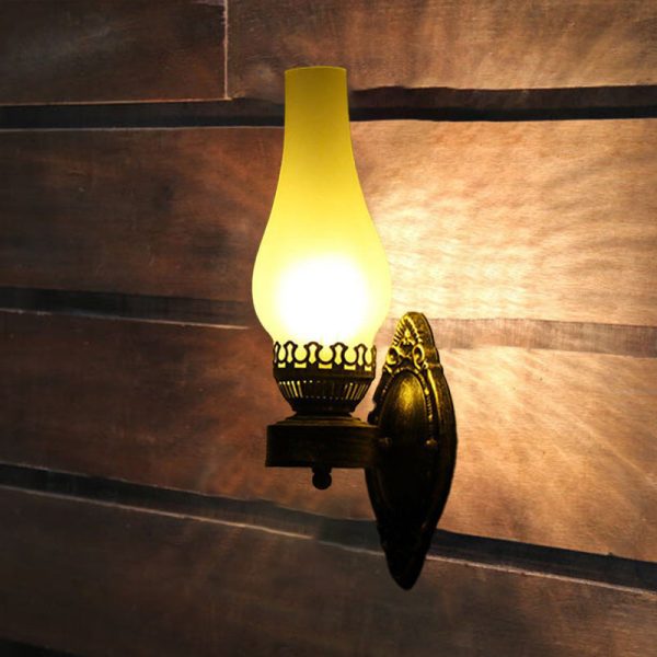 Retro Kerosene 1-Light Wall Sconce Lamps - Image 13