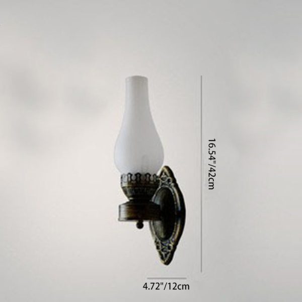 Retro Kerosene 1-Light Wall Sconce Lamps - Image 6