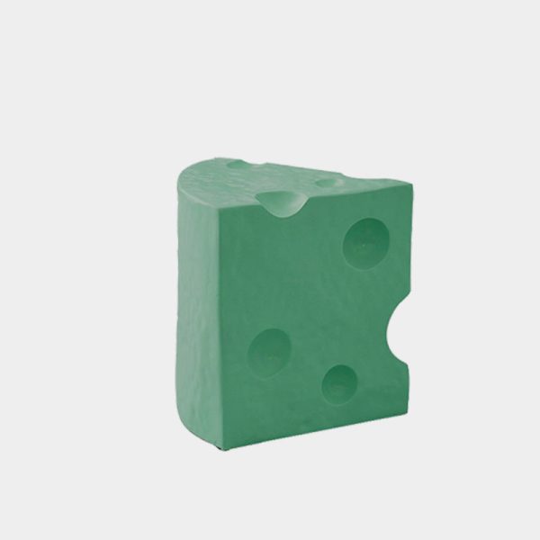 Contemporary Creative Acrylic & Plastic Cheese-Shaped End Table For Living Room Decor - Image 16