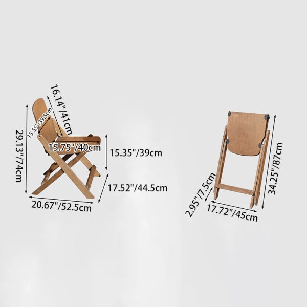 Contemporary Retro Solid Wood & Iron Round Square Coffee Table And Chair Set For Balcony & Living Room - Image 10