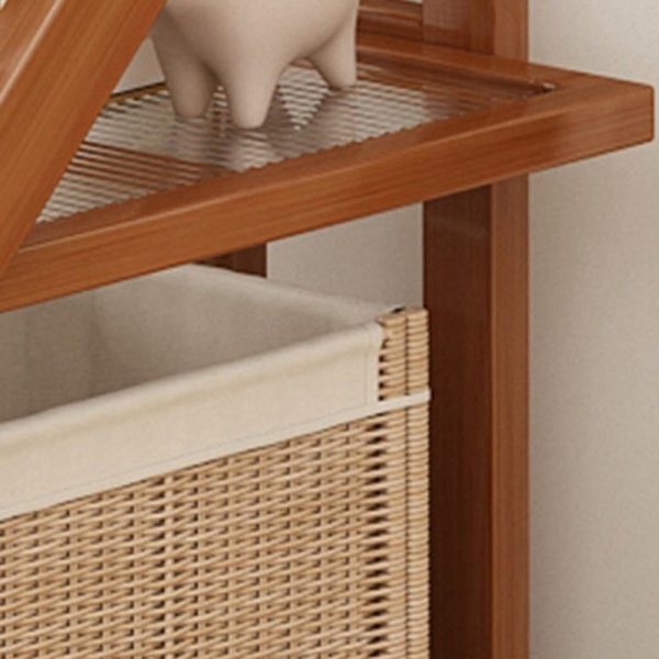 Modern Minimalist Removable Nanzhu Acrylic ABS Bookshelf End Table 2/3 Tier For Living Room - Image 6