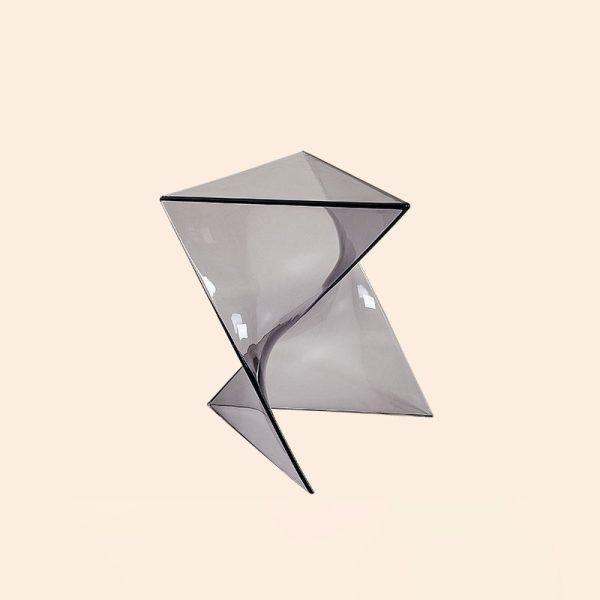 Contemporary Creative Irregular Geometric PC End Table For Living Room - Image 7