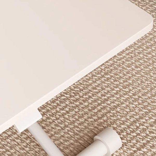 Modern Minimalist Foldable Rectangular Faux Panel Metal Coffee Table For Living Room - Image 10