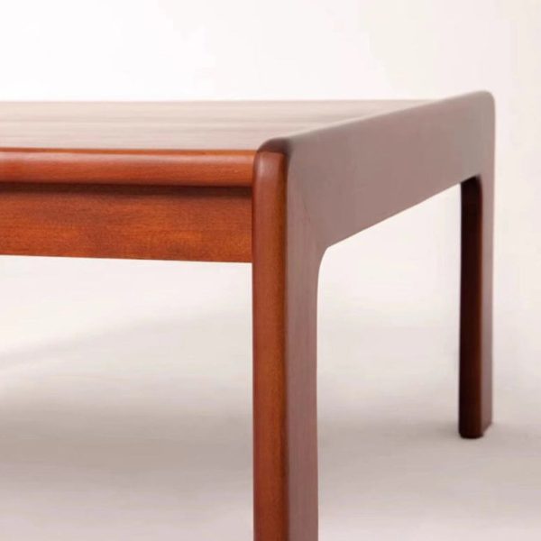 Traditional Chinese Square Solid Wood Coffee Table For Living Room - Image 6