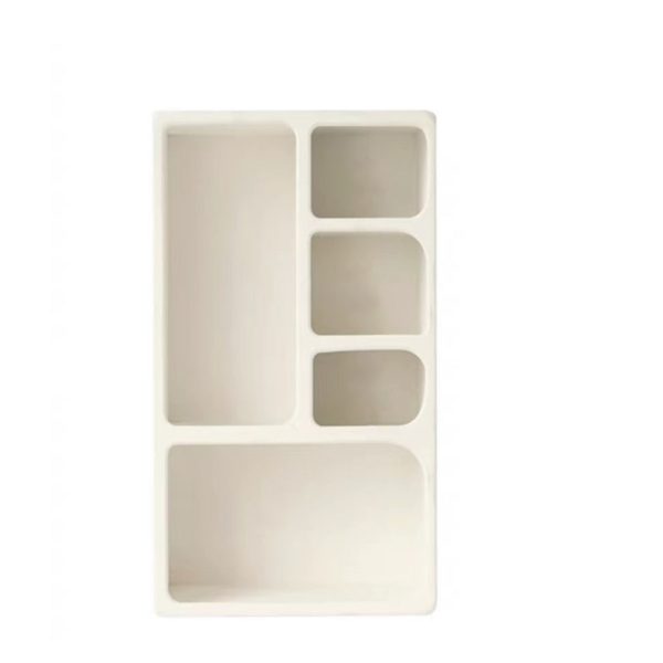 Contemporary Scandinavian Plate Rectangular Cave Side Table 4/5/6 Storage Cabinet For Living Room - Image 21