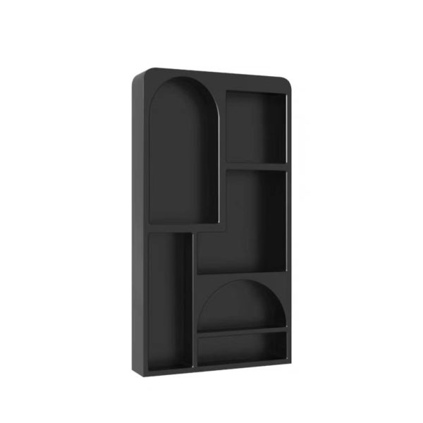 Contemporary Scandinavian Plate Rectangular Cave Side Table 4/5/6 Storage Cabinet For Living Room - Image 20