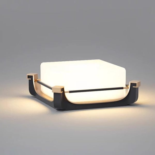 Modern Minimalist Waterproof Stainless Steel PC Columnar Solar LED Outdoor Light For Garden - Image 11