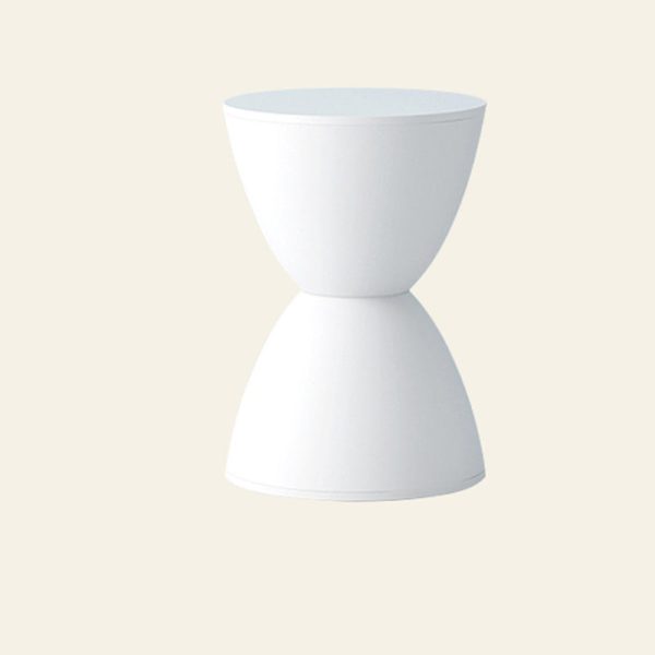 Modern Minimalist PP Hourglass-Shaped Stool Chair For Bedroom & Living Room - Image 21