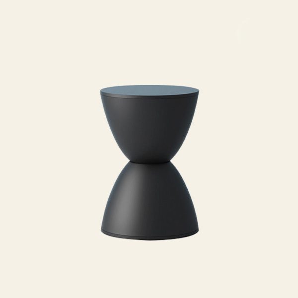 Modern Minimalist PP Hourglass-Shaped Stool Chair For Bedroom & Living Room - Image 8