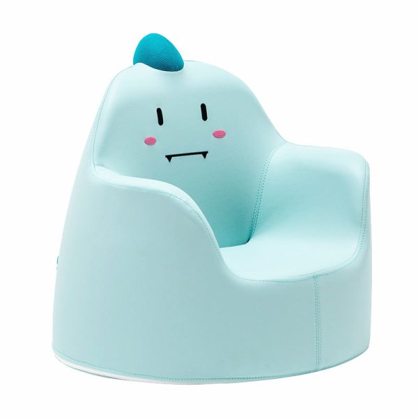 Modern Art Deco Wood Leather Animal-Shaped Kids Chair With Backrest & Armrest For Bedroom & Living Room - Image 16