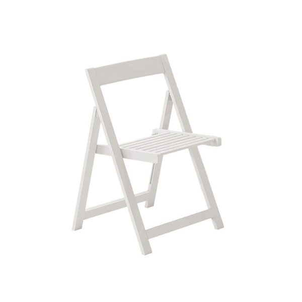 Modern Minimalist Solid Wood Dining Chair Backrest Armless For Dining Room - Image 12