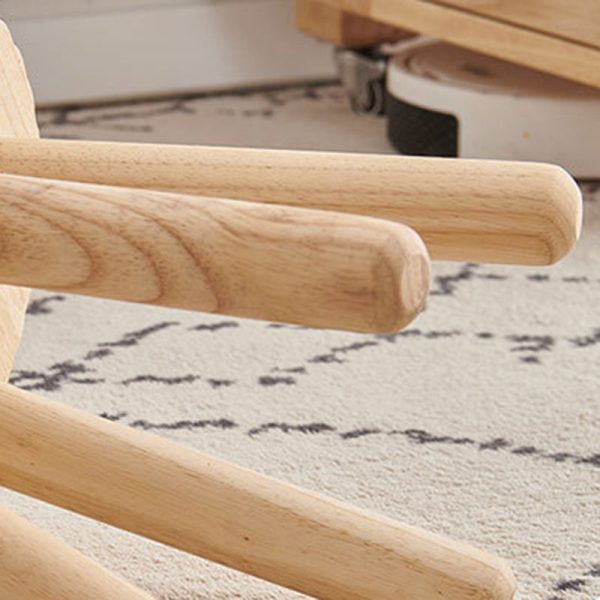 Contemporary Creative Biscuit Shape Wood Footstool Backless Armless For Living Room - Image 10