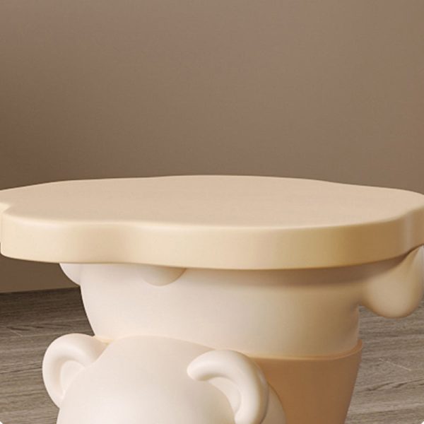 Contemporary Creative Bear Resin Footstool Backless Armless For Living Room - Image 5