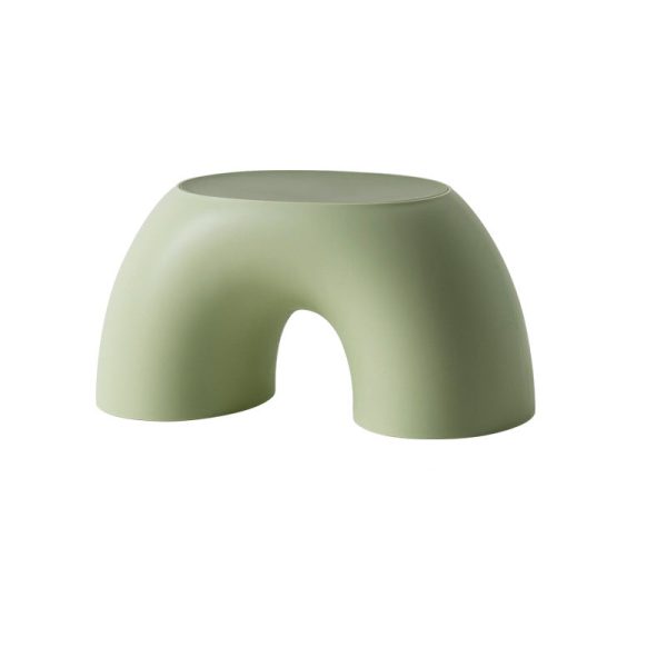 Contemporary Creative PP Rainbow Shape Macarons Footstool Backless Armless For Living Room - Image 8
