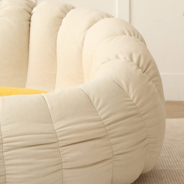 Contemporary Nordic EPS Particles Flannelette Sofa Backrest Armrest For Living Room - Image 7