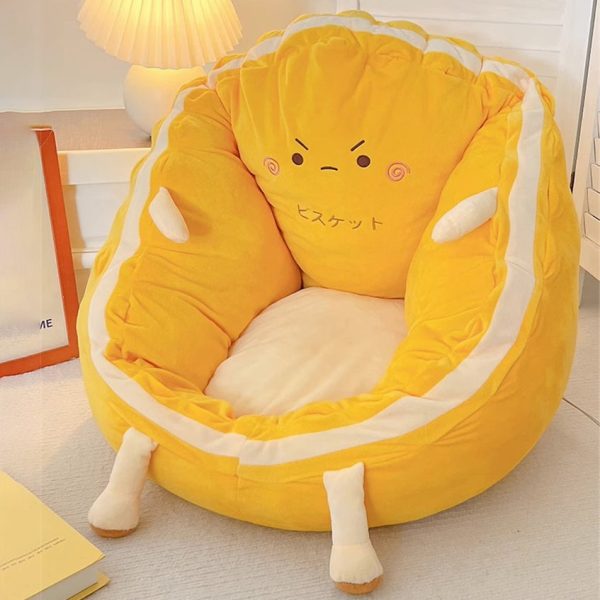 Contemporary Creative PP Cotton Flannelette Cushion Sofa Backrest Armrest For Bedroom - Image 14