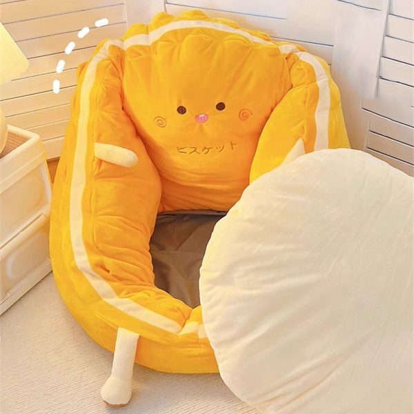 Contemporary Creative PP Cotton Flannelette Cushion Sofa Backrest Armrest For Bedroom - Image 6