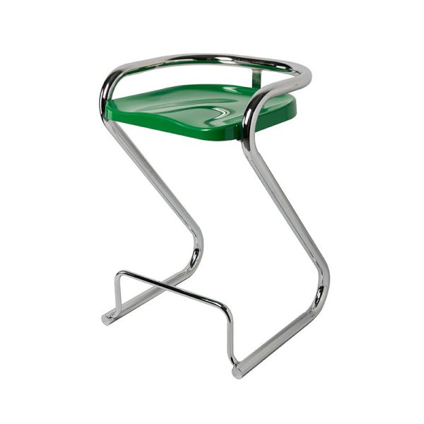 Contemporary Nordic ABS Iron Geometry Bar Stool Backless Armless For Dining Room - Image 25