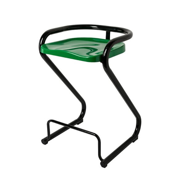 Contemporary Nordic ABS Iron Geometry Bar Stool Backless Armless For Dining Room - Image 21