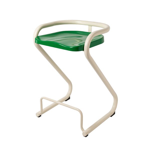 Contemporary Nordic ABS Iron Geometry Bar Stool Backless Armless For Dining Room - Image 29