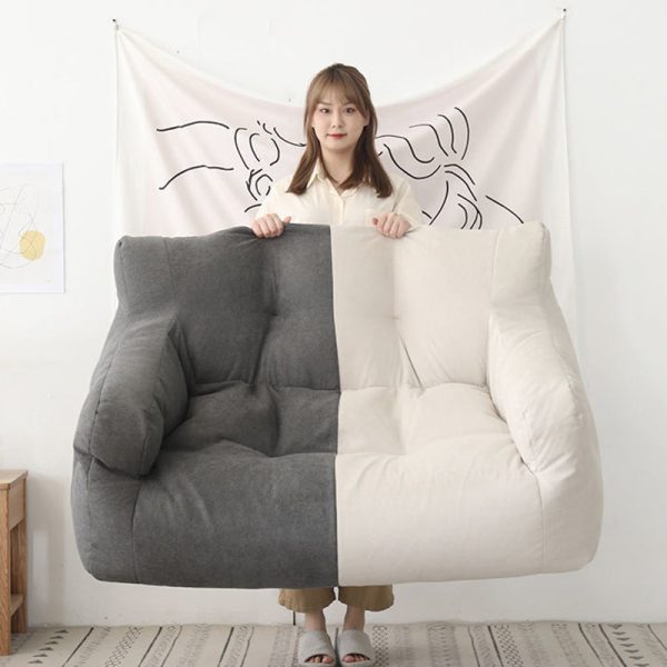 Modern Minimalist Square Tatami Fabric Sofa For Living Room - Image 10