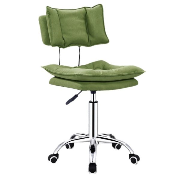 Modern Simplicity Leather Metal Base Height Adjustable Swivel Bar Stool Backrest Footrest For Dining Room - Image 31