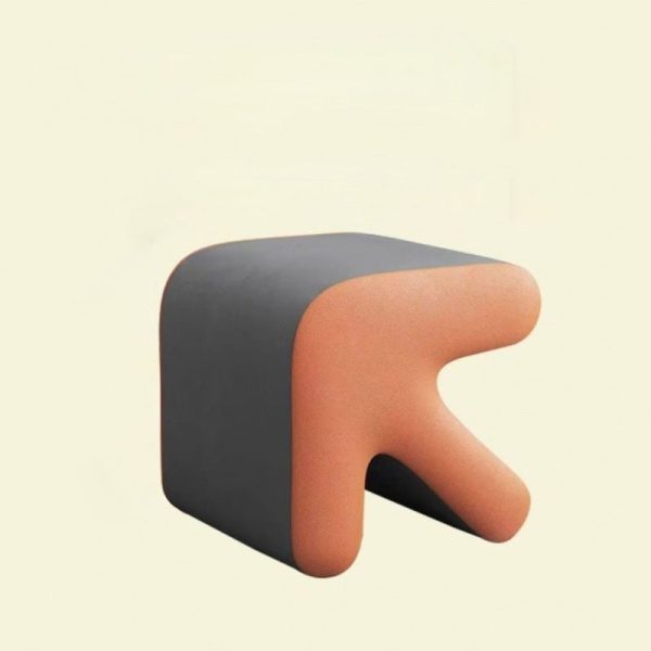 Contemporary Creative Arrow Design Leather Upholstered Portable Footstool For Living Room - Image 21