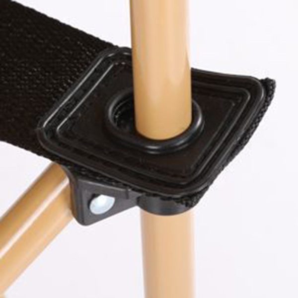 Modern Minimalist Portable Foldable Rectangular Steel Fabric Chair Backrest For Outdoor - Image 4