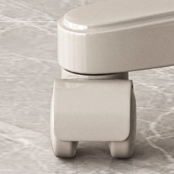 Modern Minimalist Movable Swivel Liftable Rectangle Square Metal PU Leather Nylon Cosmetic Chair Desk Chair Backrest For Home Office - Image 6